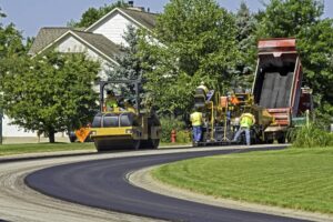 Rescheduling for Asphalt Paving After the Rain