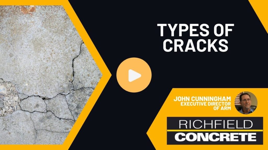 Types Of Concrete Cracks - Richfield Concrete