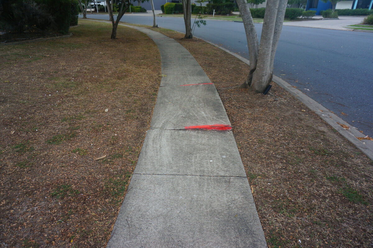 how to fix an uneven sidewalk