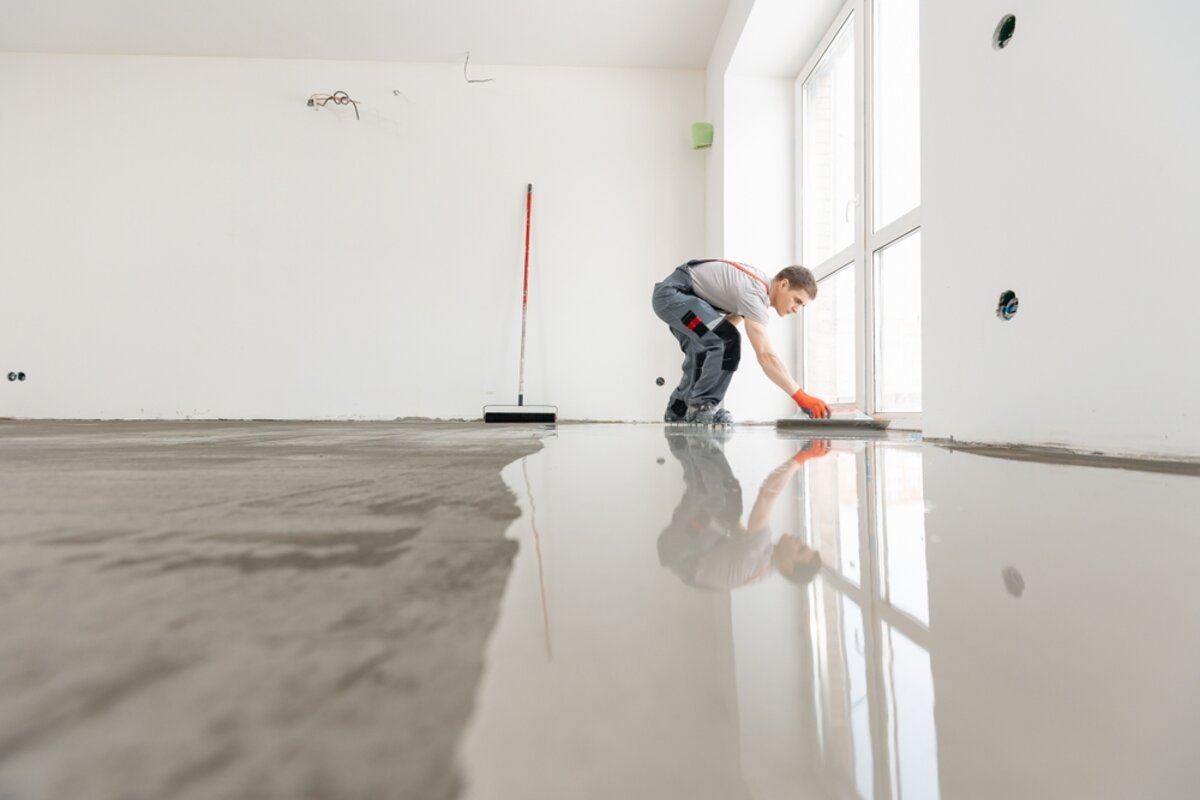 concrete garage floor