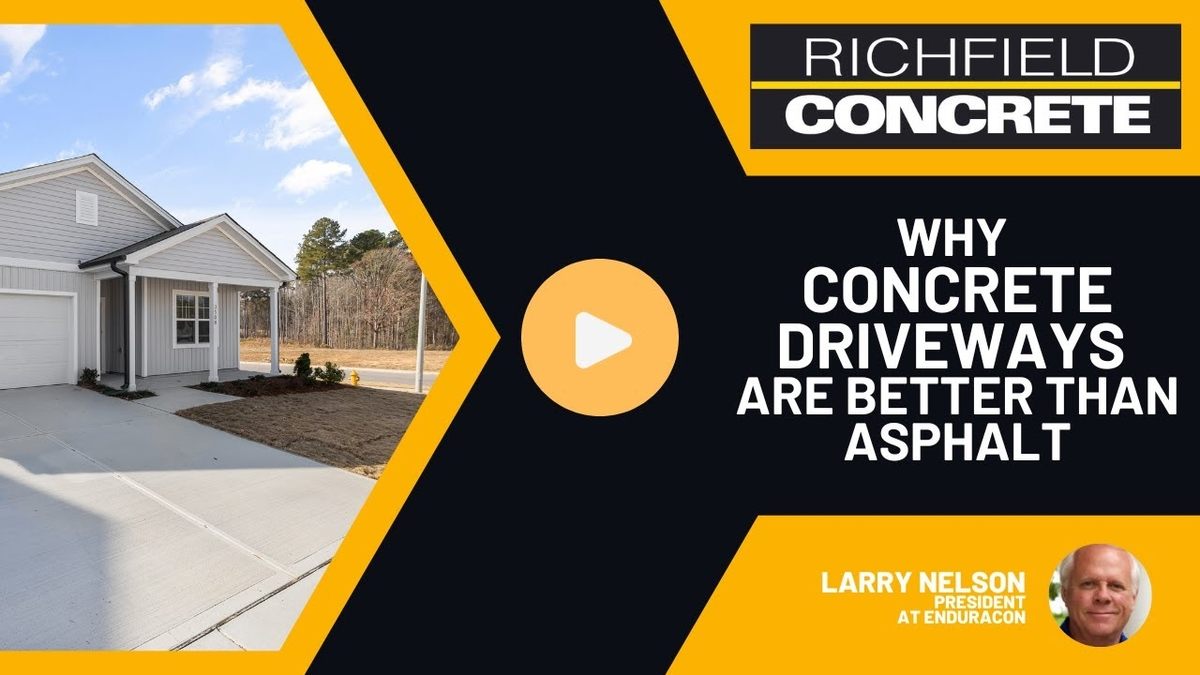 Why Concrete Driveways Are Better Than Asphalt