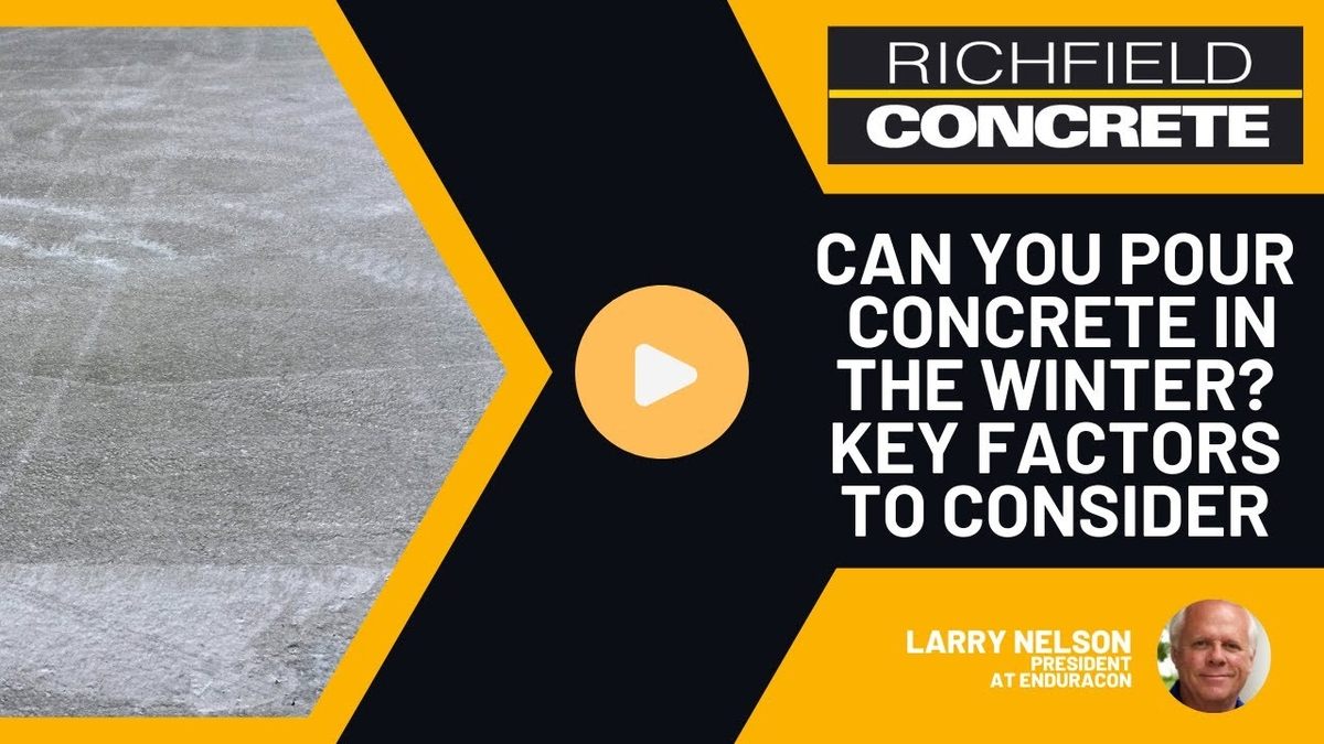 Can You Pour Concrete in the Winter? Key Factors to Consider