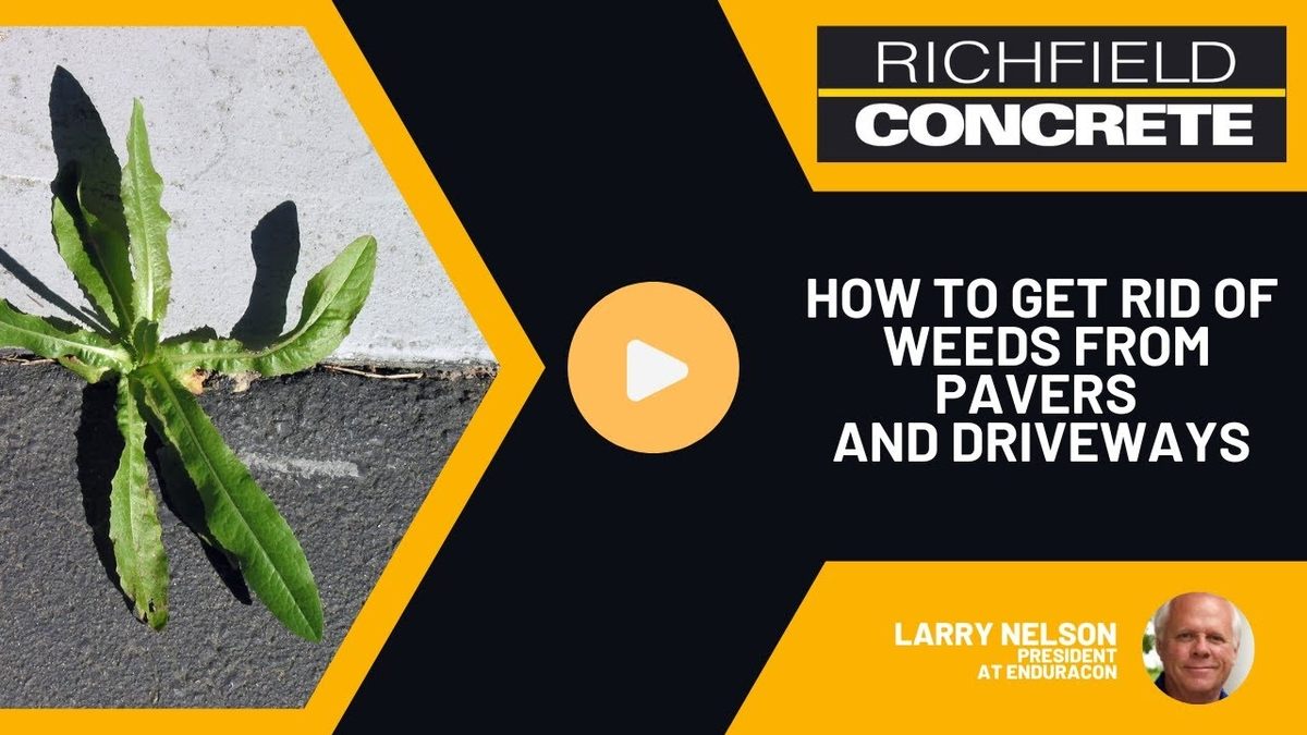 How to Get Rid of Weeds from Pavers and Driveways
